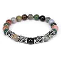 Рунический браслет Успех во всех делах, 8мм BSR058