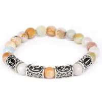 Рунический браслет Формула здоровья, 8мм BSR063