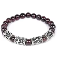 Рунический браслет Поиск настоящей любви, 8мм BSR070