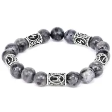 Рунический браслет От комплекса неполноценности, 10мм BSR076