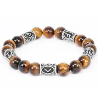 Рунический браслет Увеличение доходов, 10мм BSR082