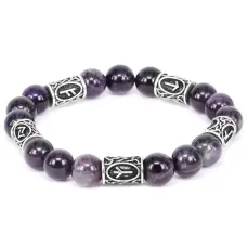 Рунический браслет Власть в трех мирах, 10мм BSR086