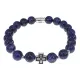 Браслет с Иисусовой молитвой, Лазурит, 8мм BSHE-15-10