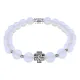 Браслет с Иисусовой молитвой, Лунный камень, 8мм BSHE-15-11