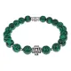 Браслет с Иисусовой молитвой, Малахит, 8мм BSHE-15-12