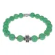 Браслет с Иисусовой молитвой, Нефрит, 8мм BSHE-15-13