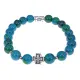 Браслет с Иисусовой молитвой, Хризоколла, 8мм BSHE-15-21