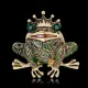 Брошь Царевна - лягушка 1B0030