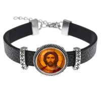 Кожаный браслет, Иисус Христос C1101011