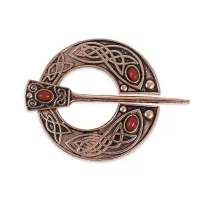 Брошь Кельтская брошь, 50х65мм BR065