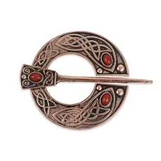 Брошь Кельтская брошь, 50х65мм BR065