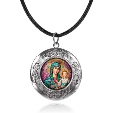 Арома-кулон металлический, Богородица с Иисусом C1102063