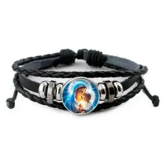 Кожаный браслет, Богородица с Иисусом C1103012