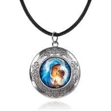 Арома-кулон металлический, Богородица с Иисусом C1103063