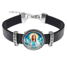 Кожаный браслет, Покров Пресвятой Богородицы C1104011