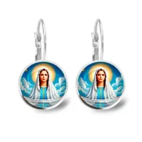 Серьги металлические, Покров Пресвятой Богородицы C1104038