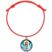Браслет из красного шнура, Покров Пресвятой Богородицы C1104052
