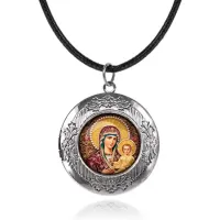 Арома-кулон металлический, Богородица с Иисусом C1105063