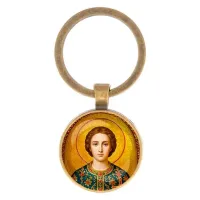 Круглый брелок, цвет бронза, Пантелеймон C1106017