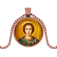 Кулон, цвет медь, с цепочкой, Пантелеймон C1106030