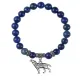 Браслет Волк (защита, сила, победа), Лазурит BSP-06-28