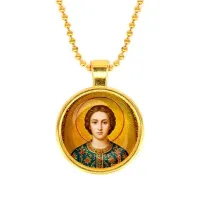 Кулон, цвет золото, с цепочкой, Пантелеймон C1106032