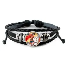 Кожаный браслет, Георгий Победоносец C1107012