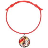 Браслет из красного шнура, Георгий победоносец C1107052