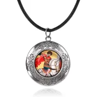 Арома-кулон металлический, Георгий Победоносец C1107063