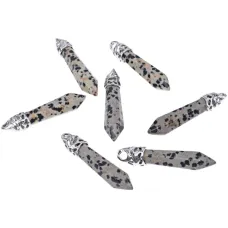 Подвеска-маятник для биолокации Далматиновый агат BJK013-DA