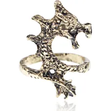 Кольцо Дракон, цвет бронза, размер 16 KL154