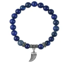 Браслет Клык (сила, мужество, воля, энергия), Лазурит BSP-06-2077