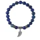 Браслет Клык (сила, мужество, воля, энергия), Лазурит BSP-06-2077