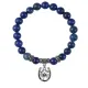 Браслет Подкова и клевер (счастье и удача), Лазурит BSP-06-P001