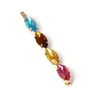 Заколка для волос Шпилька, разноцветная, 73х7мм 1D0008