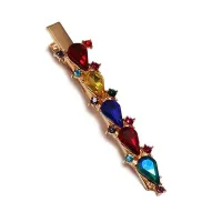 Заколка для волос Шпилька, разноцветная, 85х15мм 1D0009-2