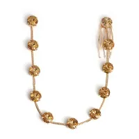 Заколка для волос Подвеска, 27,5см, цвет шампань 1D0011-2