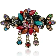 Заколка для волос Павлин, 30х55мм 1D0025