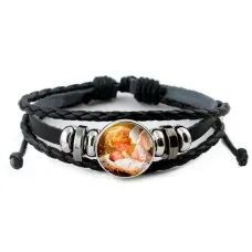 Кожаный браслет, Младенец Иисус и ангел C1110012