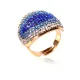 Кольцо Глаз, цвет синий 1E0150-3