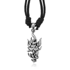 Амулет Огонь на шнурке, 3,5х1,5см UA053