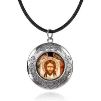 Арома-кулон металлический, Спас нерукотворный C1111063