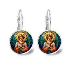 Серьги металлические, Ангел хранитель C1113038
