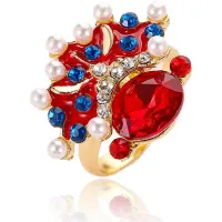 Безразмерное кольцо Индеец, 18мм 1E0168