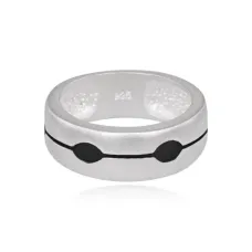 Кольцо с серебряным покрытием, размер 7 UC145-17