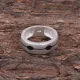 Кольцо с серебряным покрытием, размер 7 UC145-17