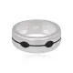Кольцо с серебряным покрытием, размер 8 UC145-18