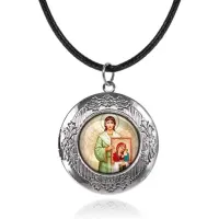 Арома-кулон металлический, Ангел с иконой C1114063