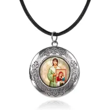 Арома-кулон металлический, Ангел с иконой C1114063