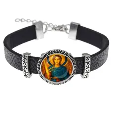 Кожаный браслет, Архангел Михаил C1115011